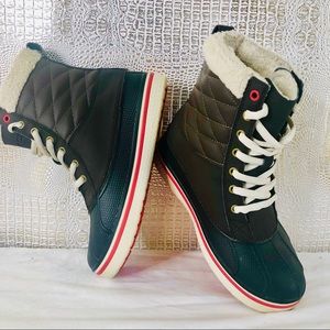 Crocs Women's AllCast Brown Waterproof Duck Boot